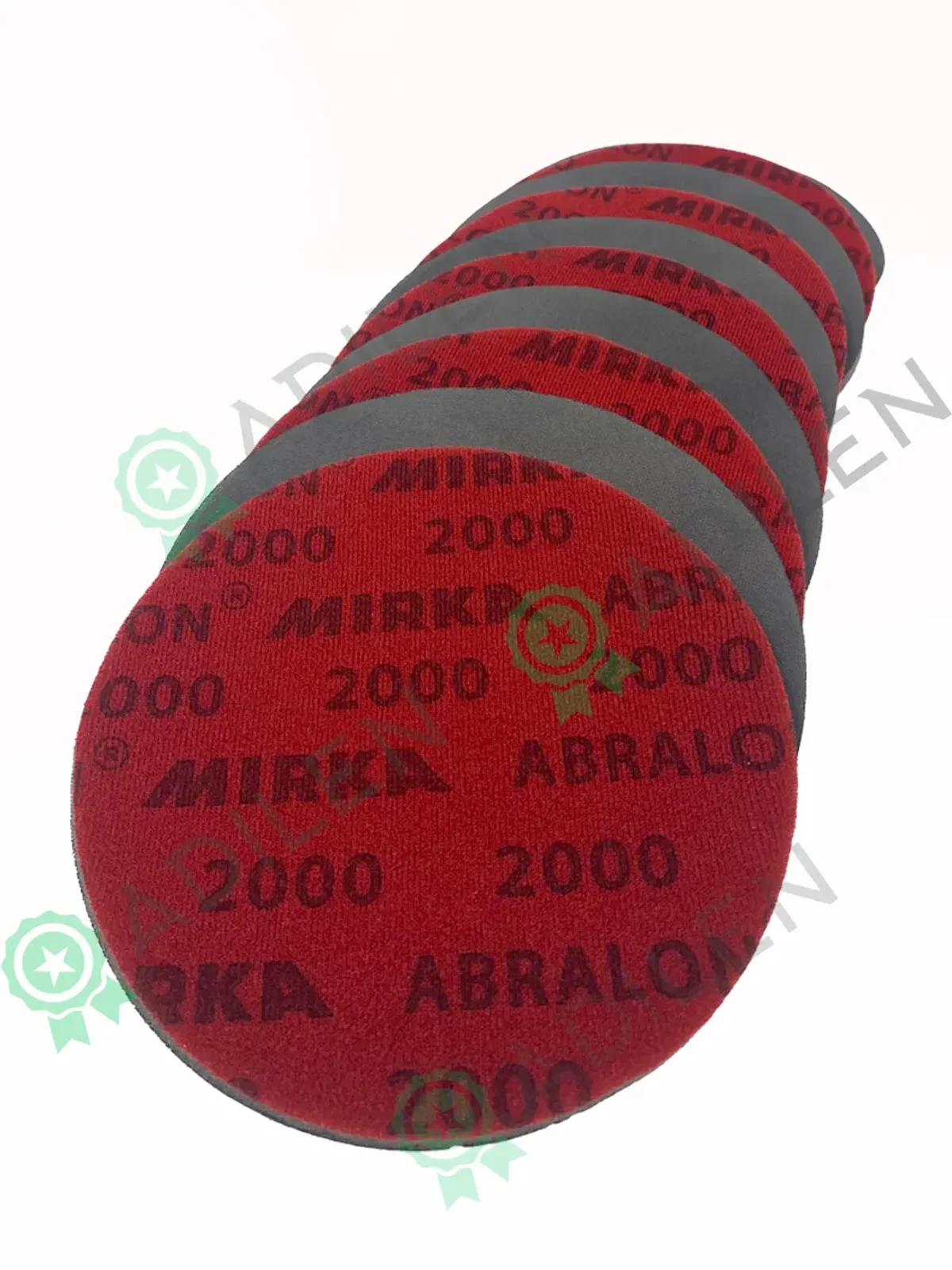 Шлифовальный круг ABRALON Р2000 150мм на поролоне 10 шт — фото 2