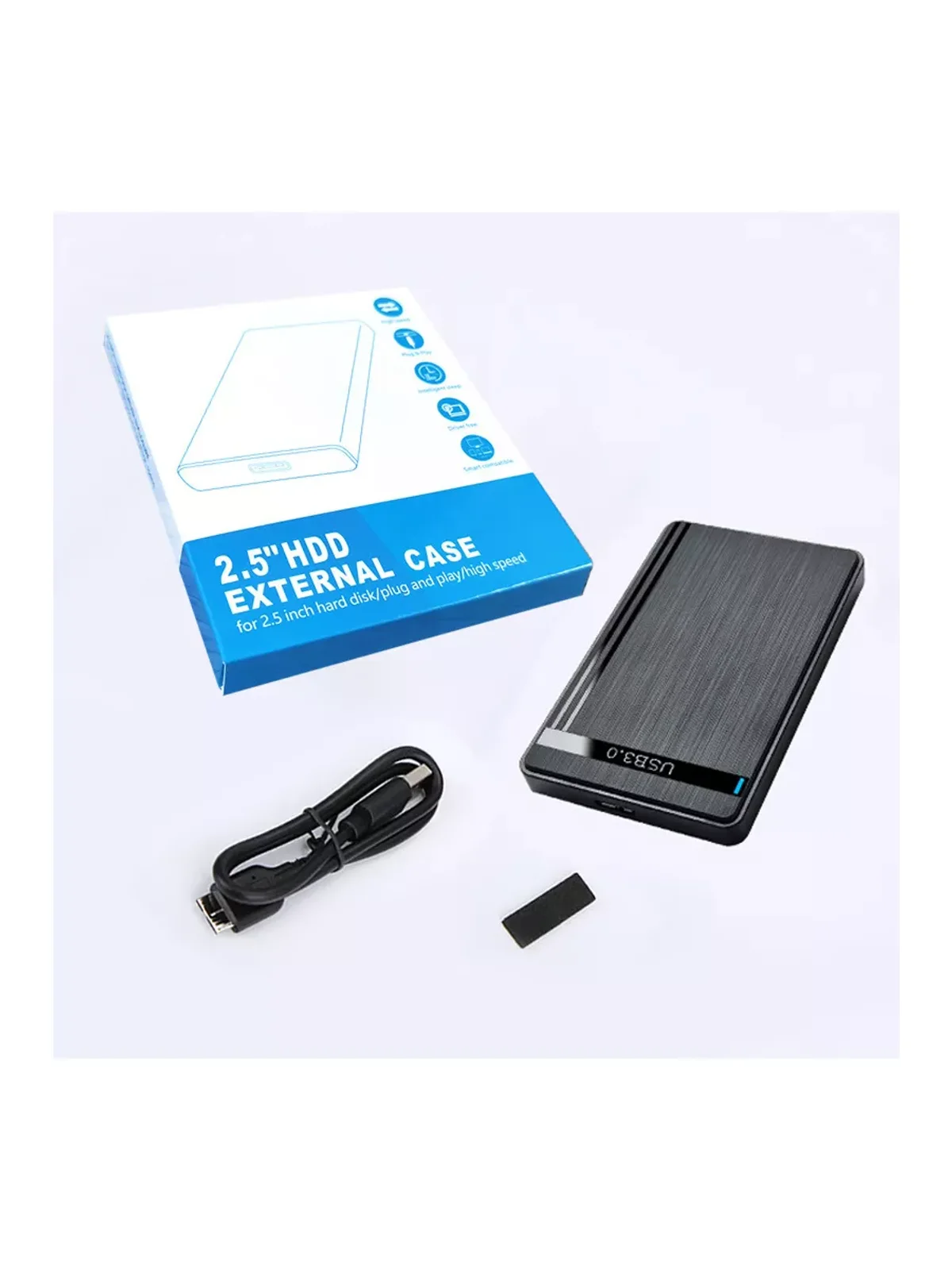 Корпус для жесткого диска внешний бокс для hdd ssd 2.5 — фото 5