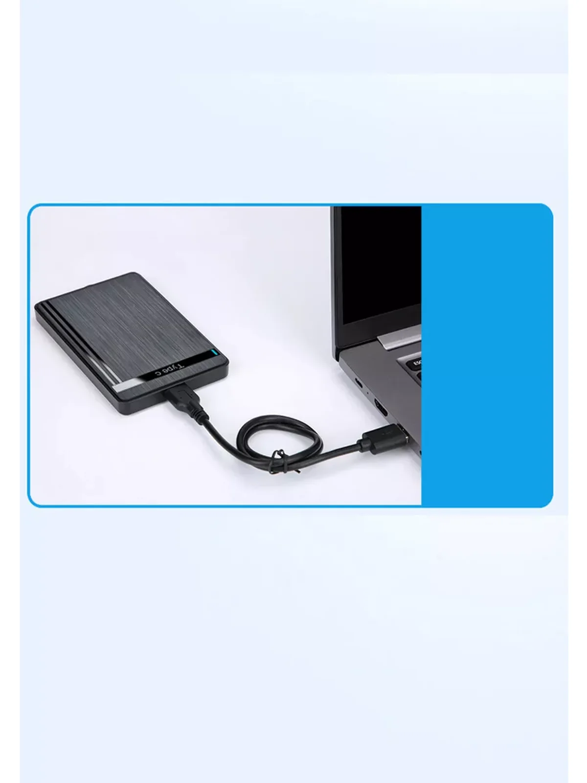 Корпус для жесткого диска TYPE-C бокс для hdd ssd 2.5 — фото 3
