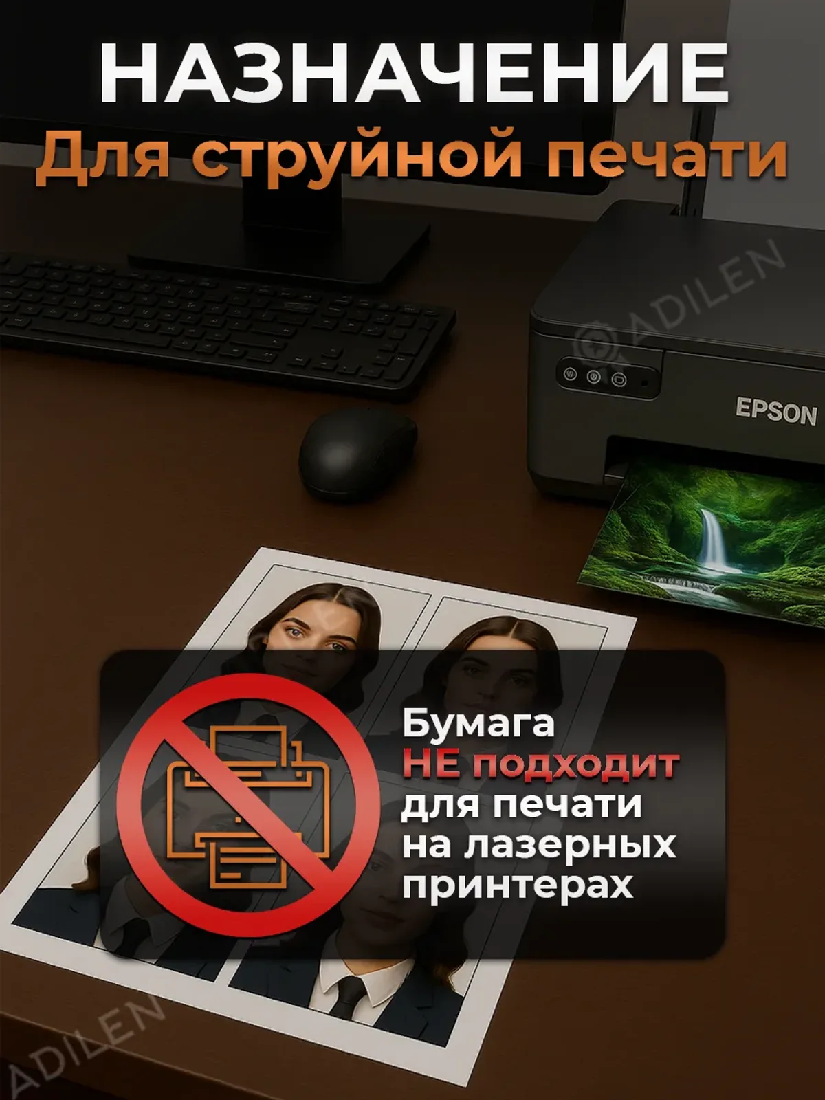 Фотобумага А6 Глянцевая специальная на паспорт и документы — фото 4