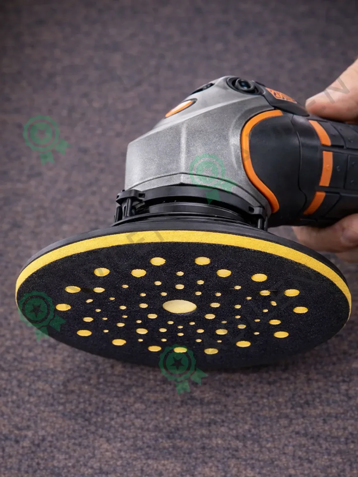 Мягкая защитная подложка для шлифмашины VELCRO 5 мм 150 мм — фото 3