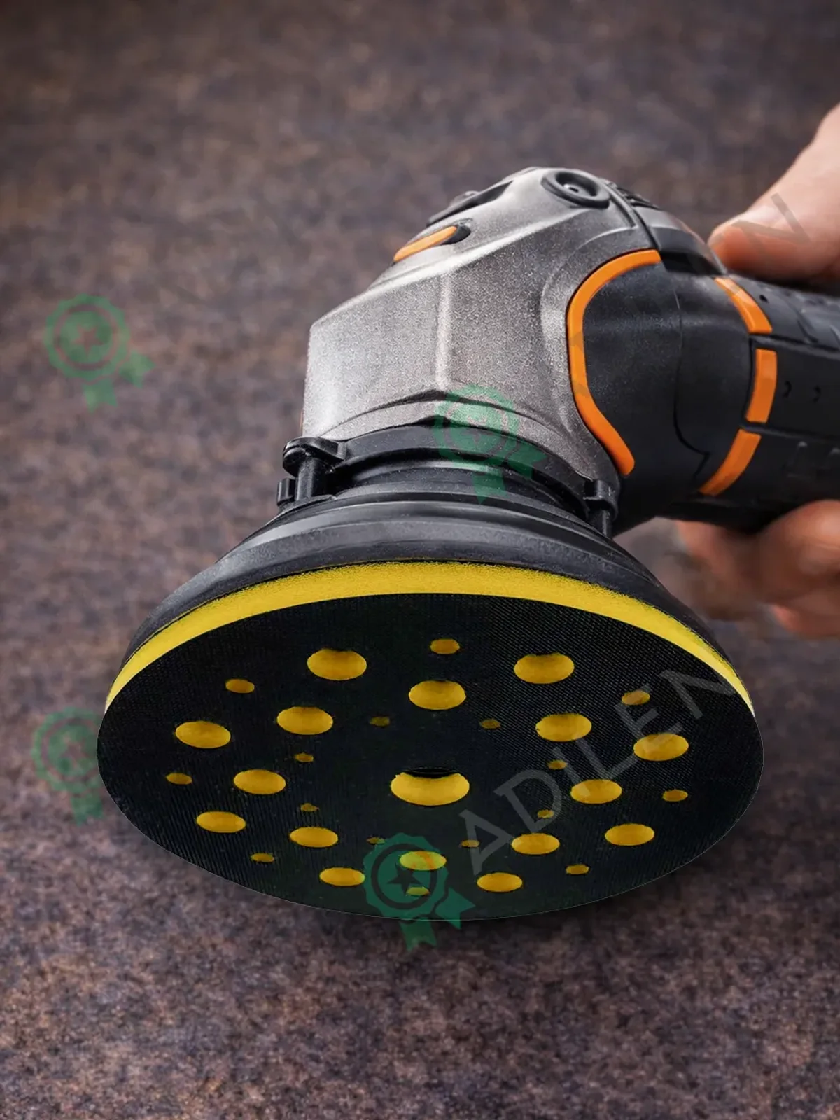 Мягкая защитная подложка для шлифмашины VELCRO 10мм 125 мм — фото 3