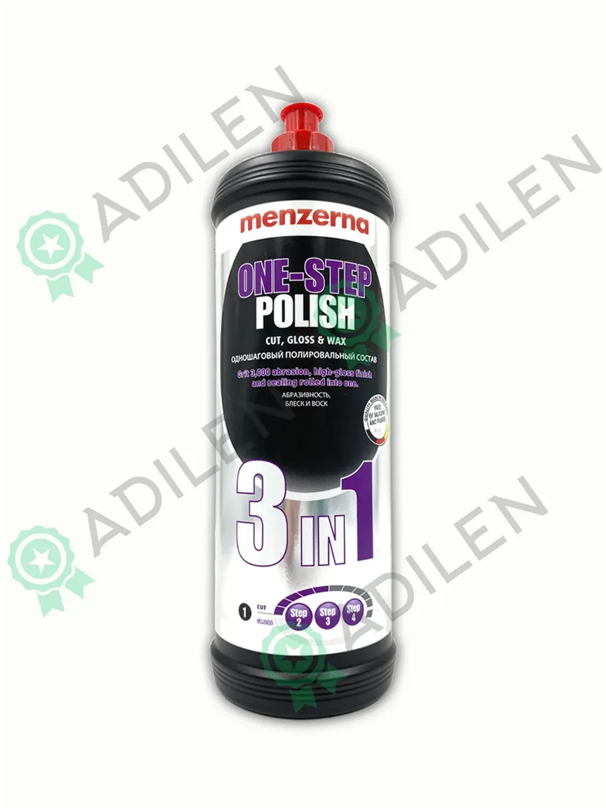 Полировальная паста one-step polish 3 in 1 Мензерна 1 кг — фото 4