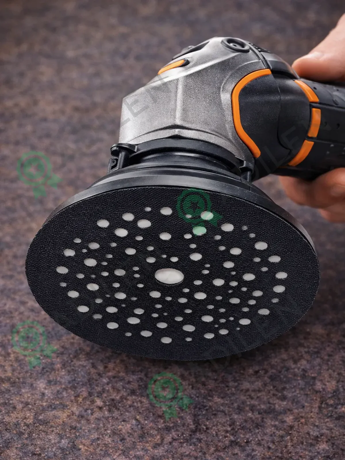 Мягкая защитная подложка для шлифмашины VELCRO 1 мм 150 мм — фото 3
