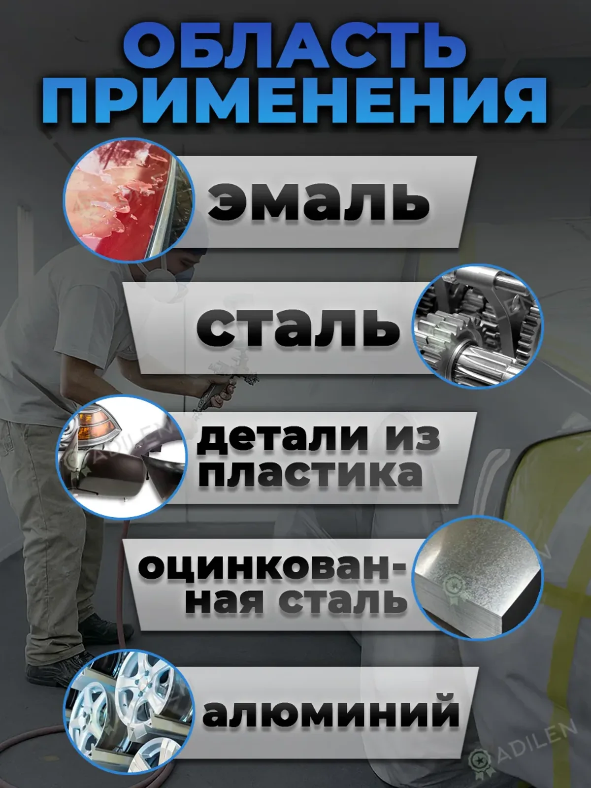 Обезжириватель Антисиликон ТИЛФЛЕКС для авто 4л — фото 3