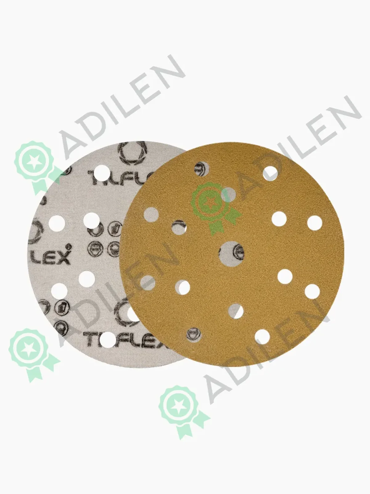 Круг шлифовальный на липучке D150 мм Р500 (10 шт) — фото 2